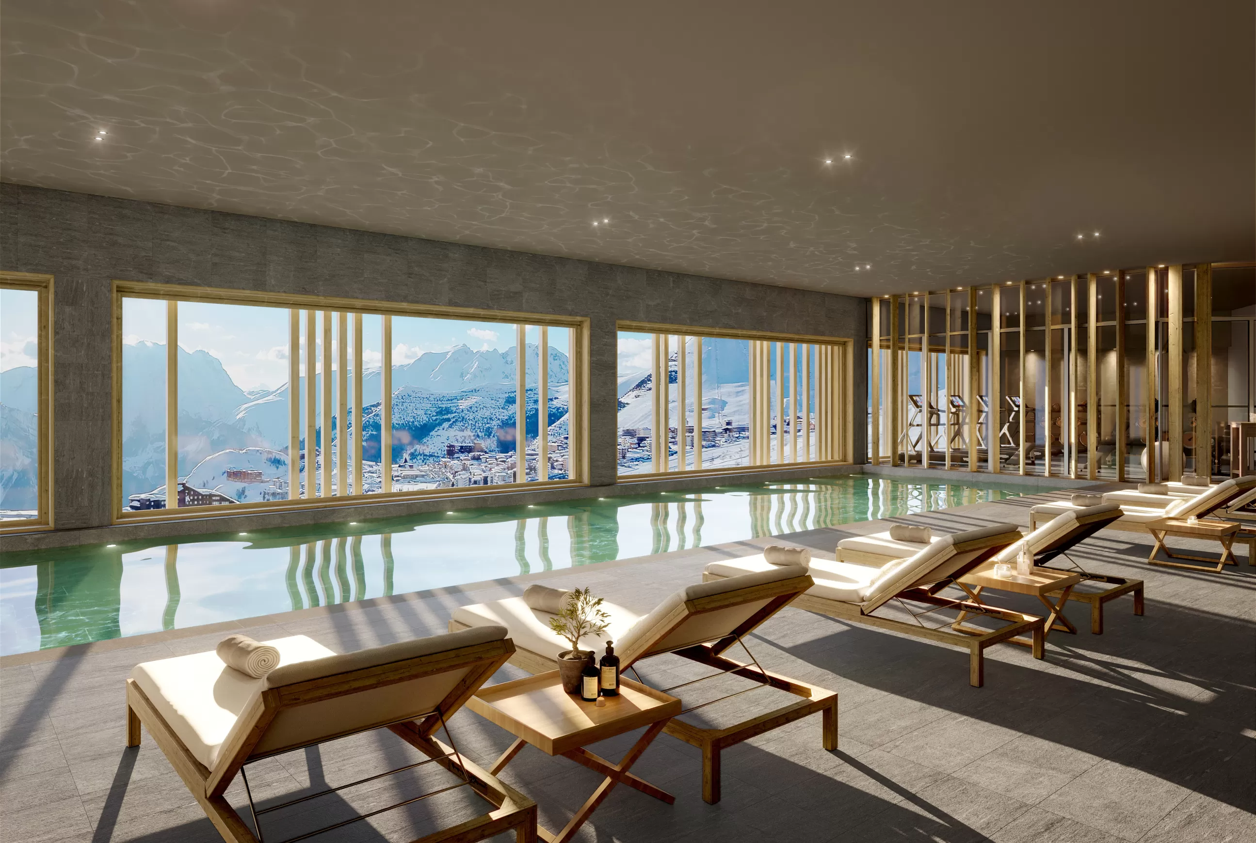 Phoenix 3 illustration intérieur spa