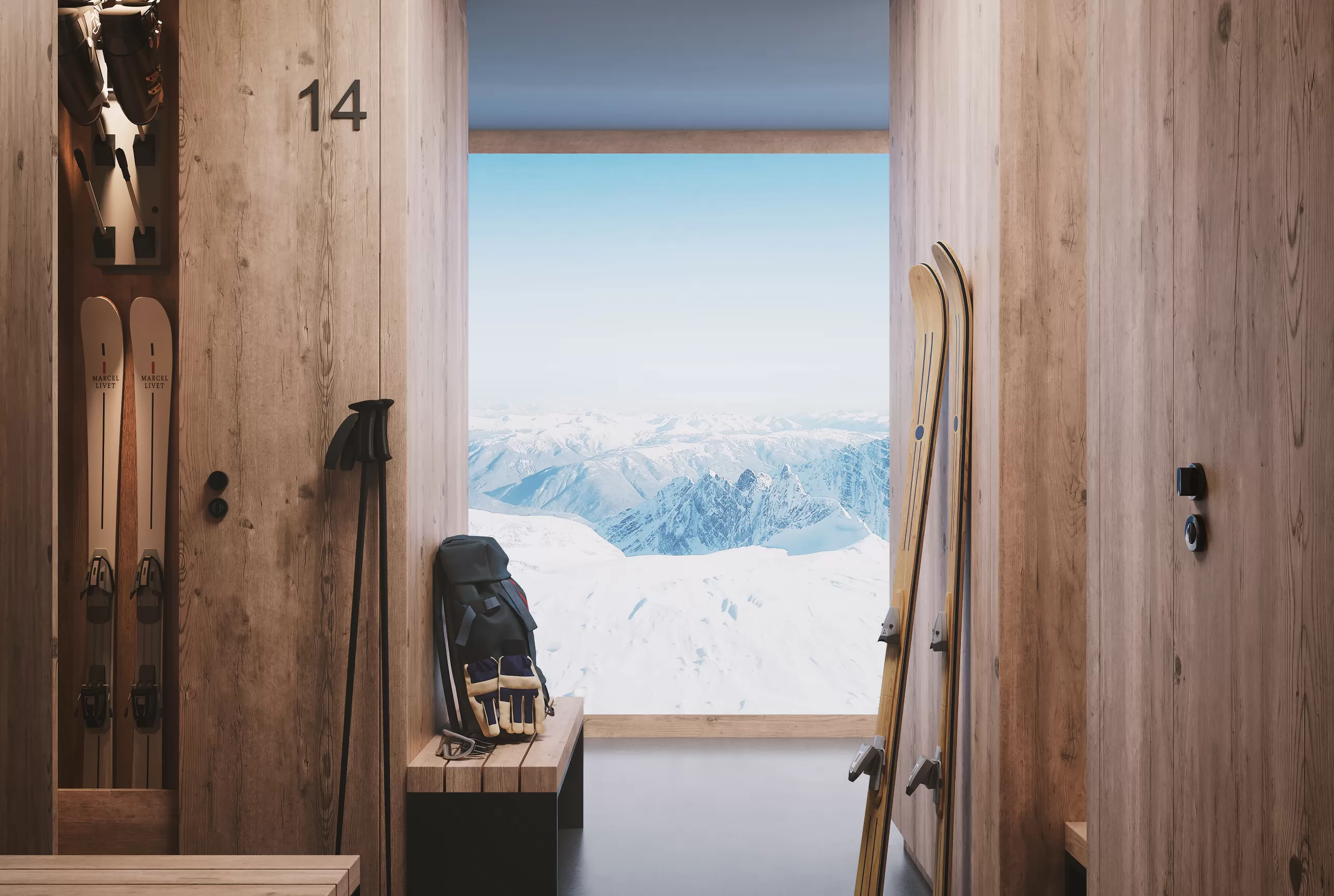 ski room belle aurore
