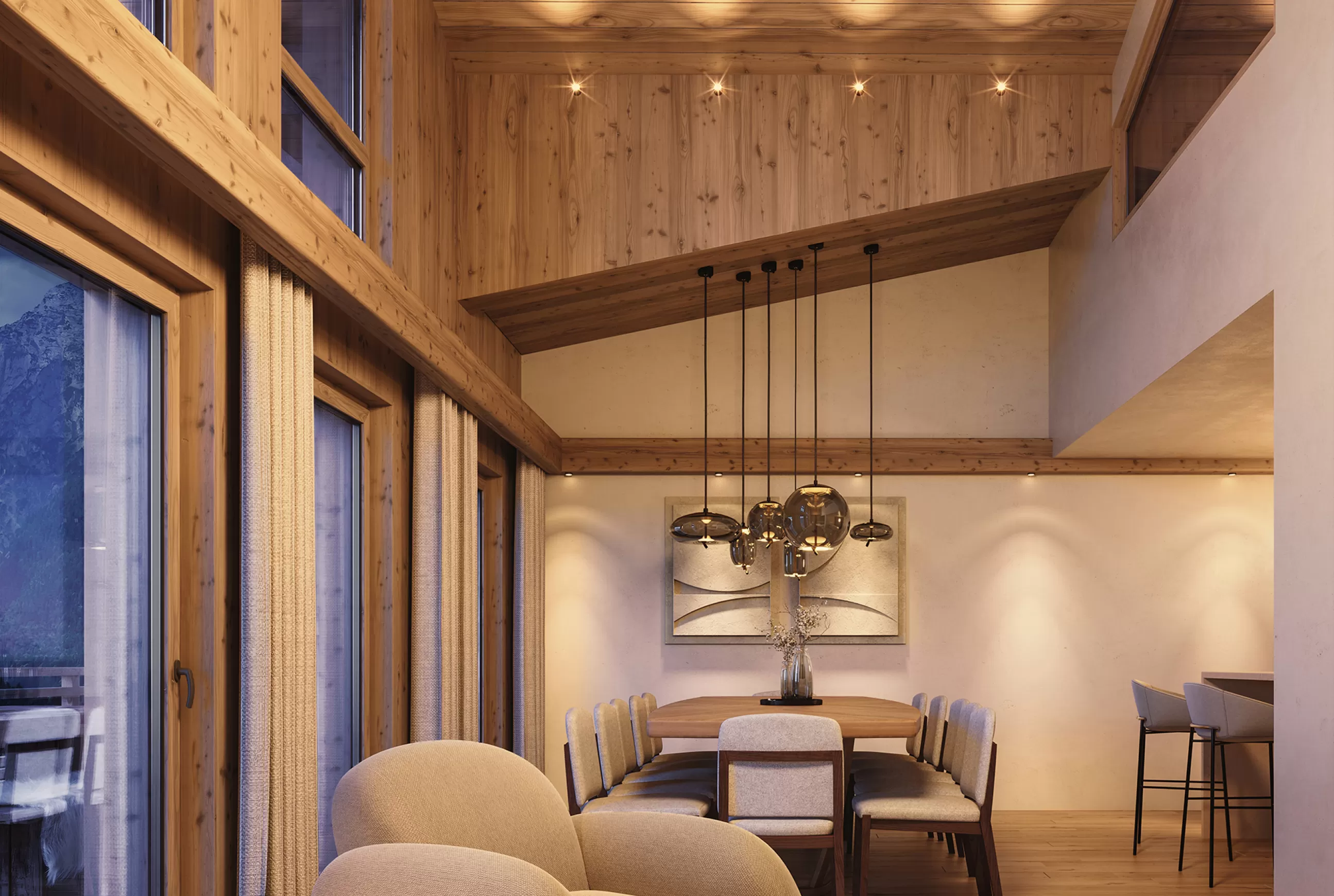 vue intérieure écrin