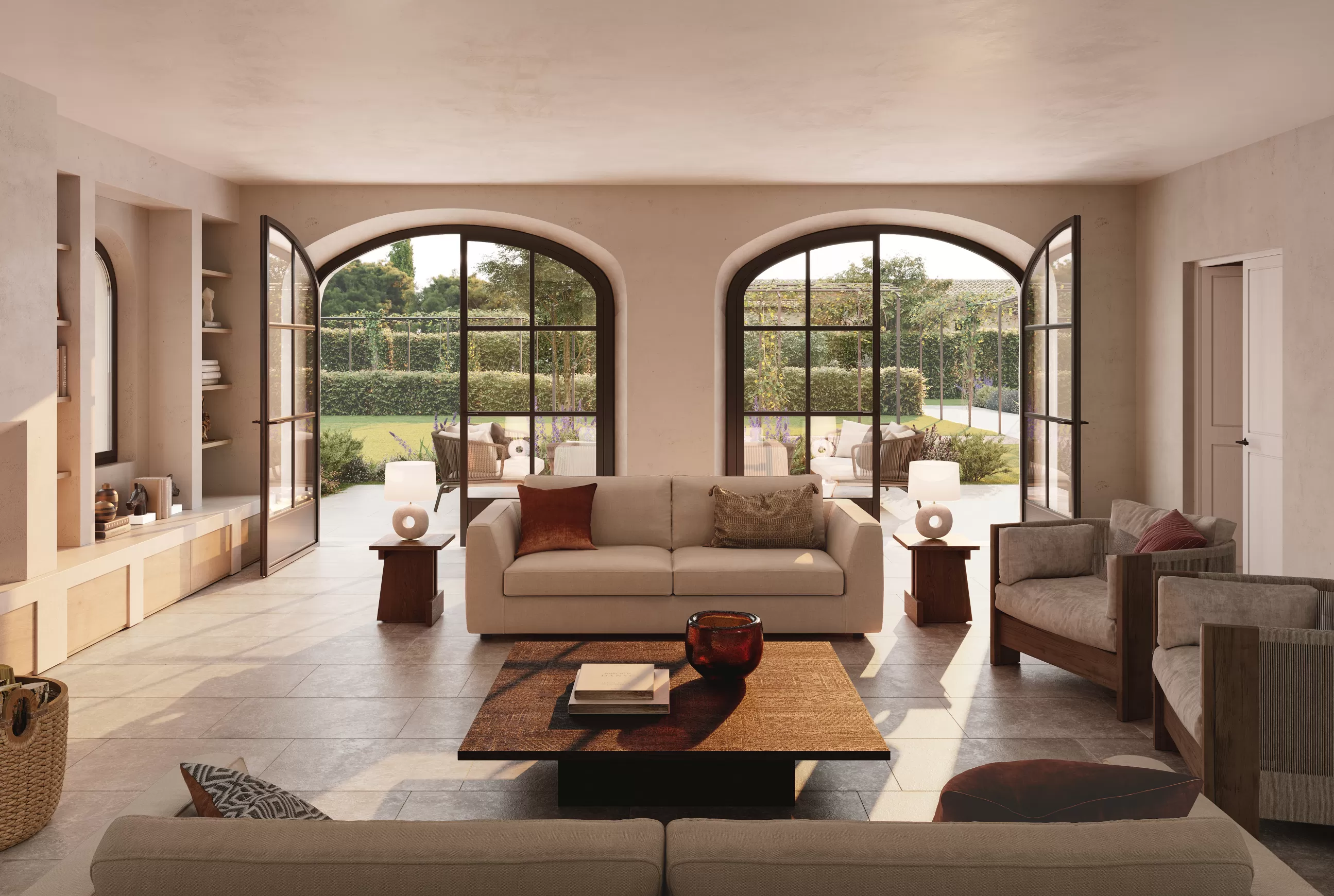 Intérieur Hameau des Olivers Mas 3