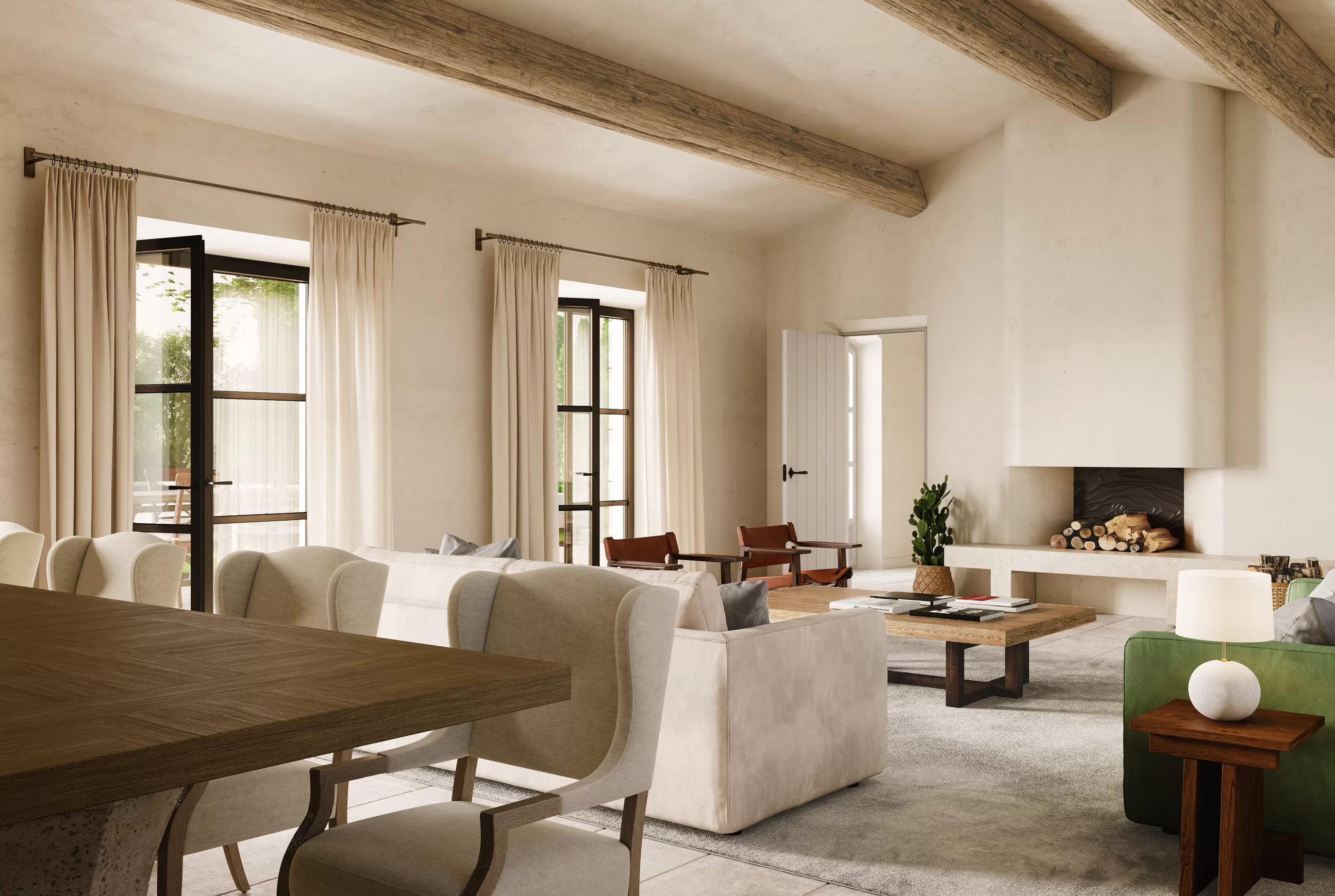 Intérieur Hameau des Olivers Mas 4