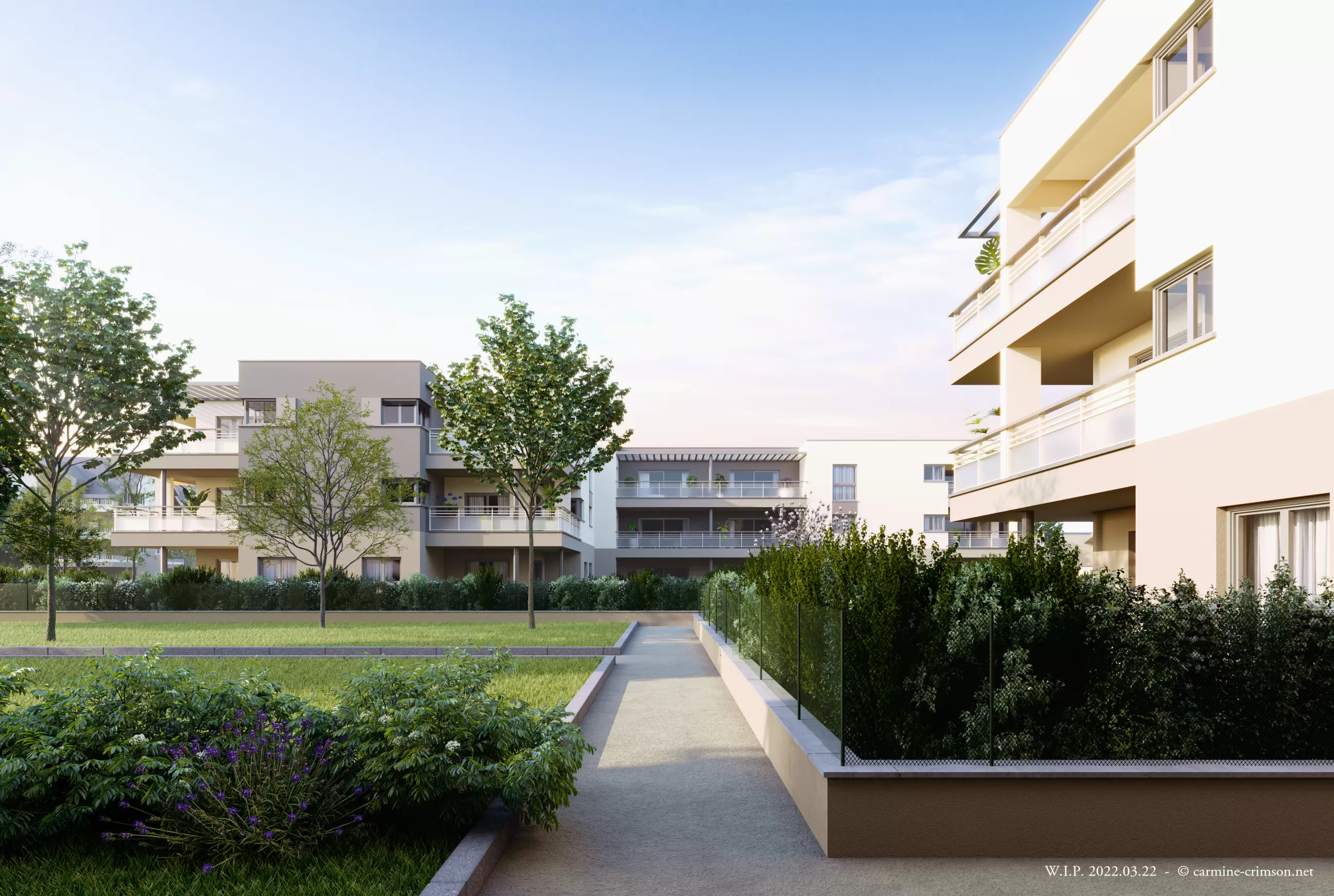 Extérieur collectif Homescense