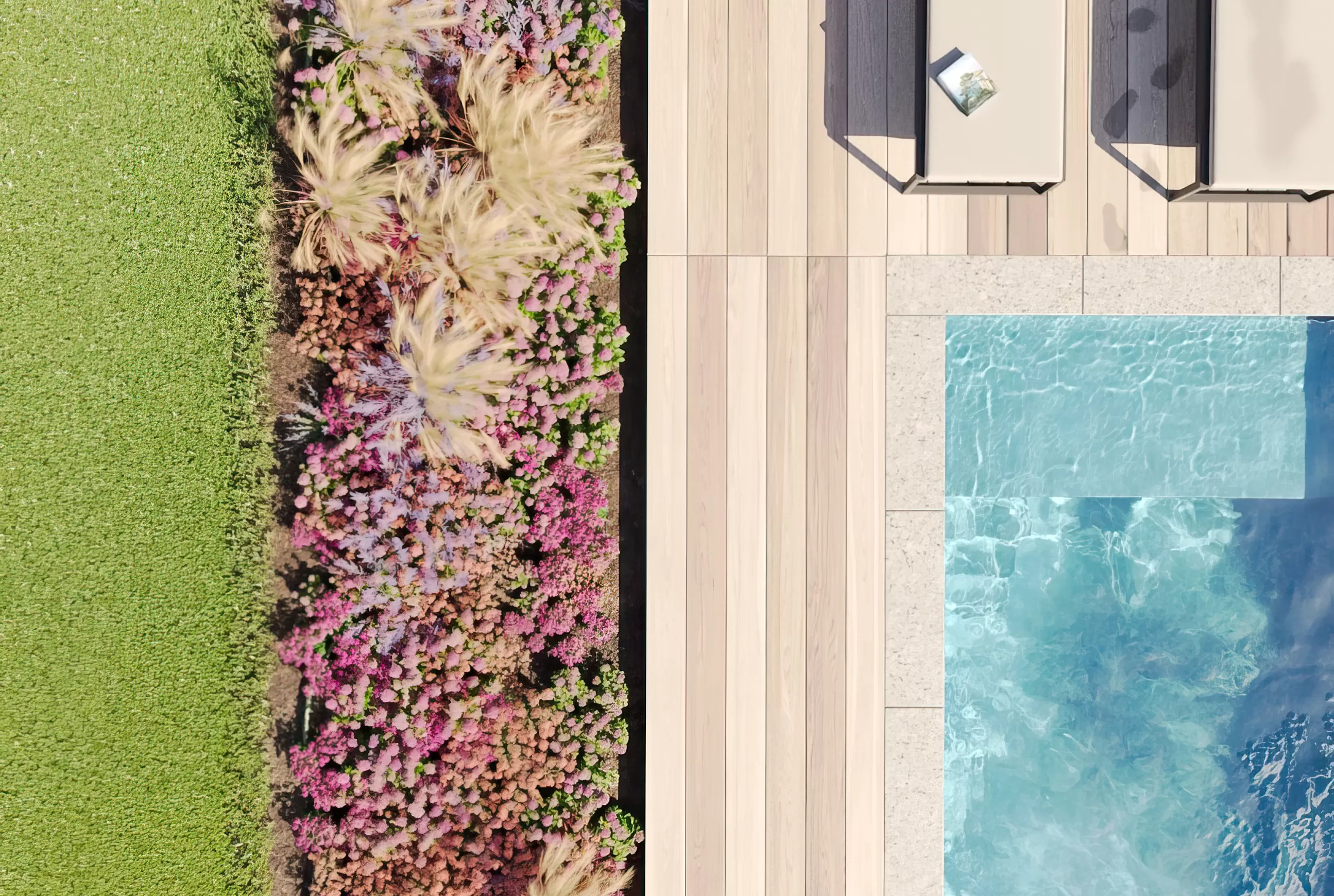 Domaine des Sens - zoom piscine