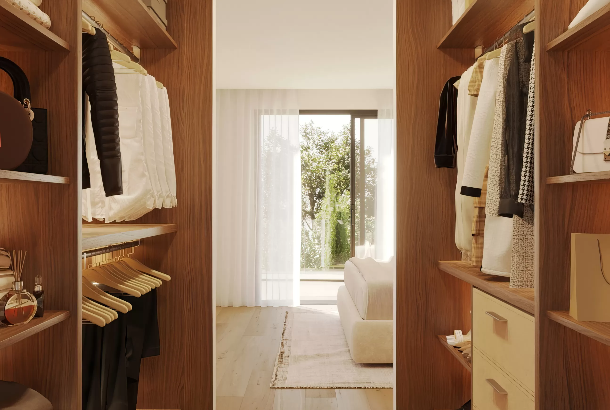 Domaine des Sens - dressing