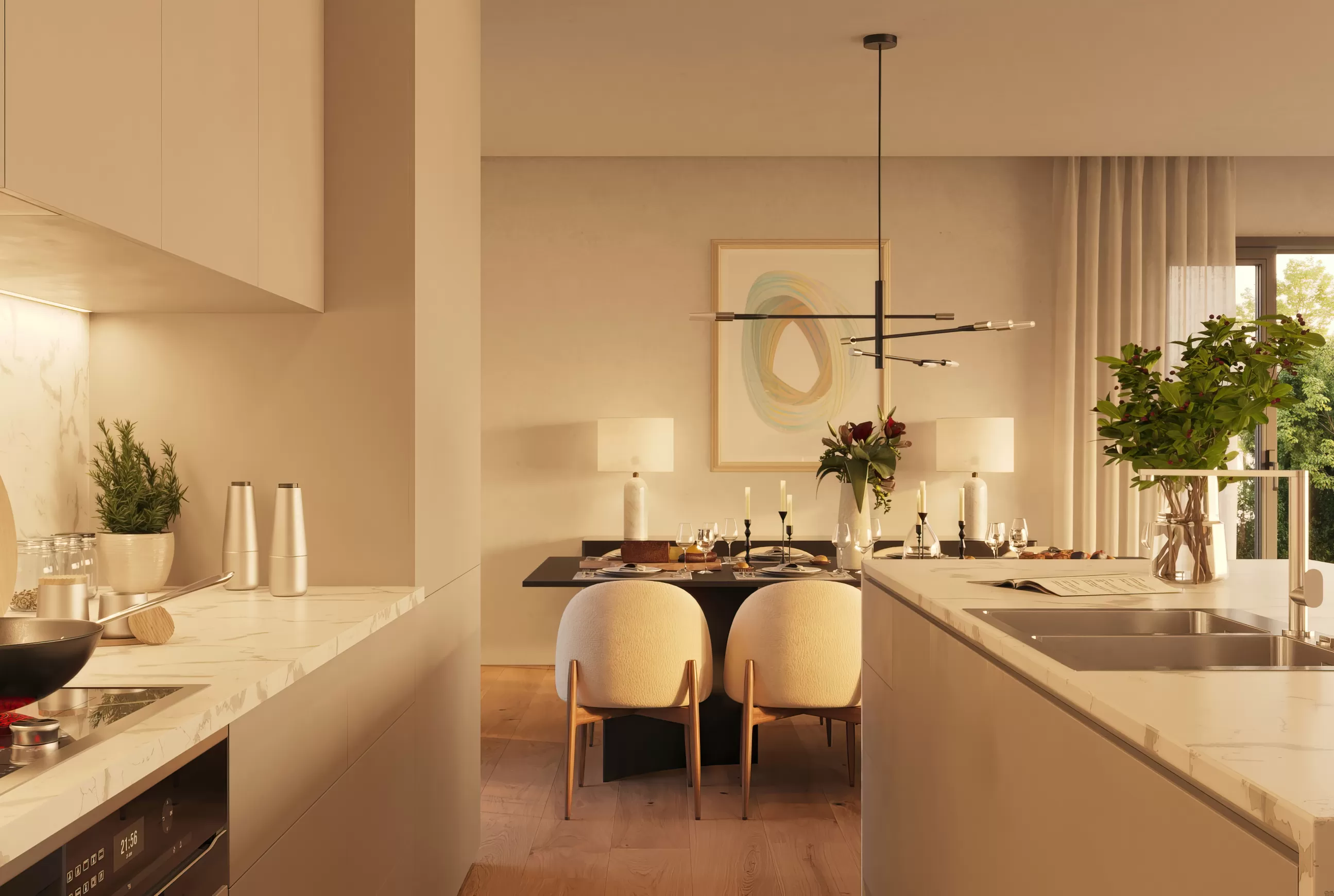 Domaine des Sens - cuisine