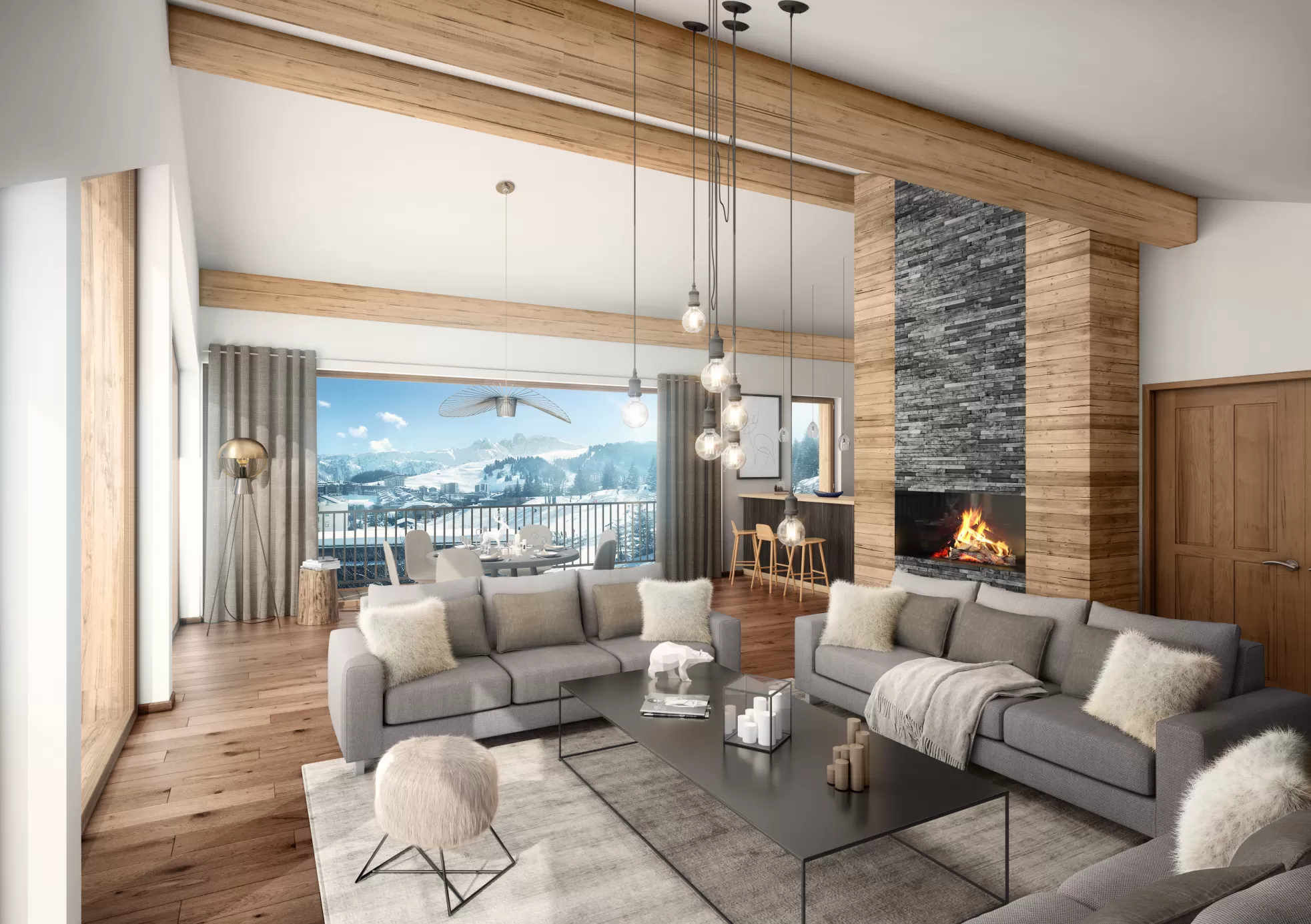 Phoenix hors piste illustration salon