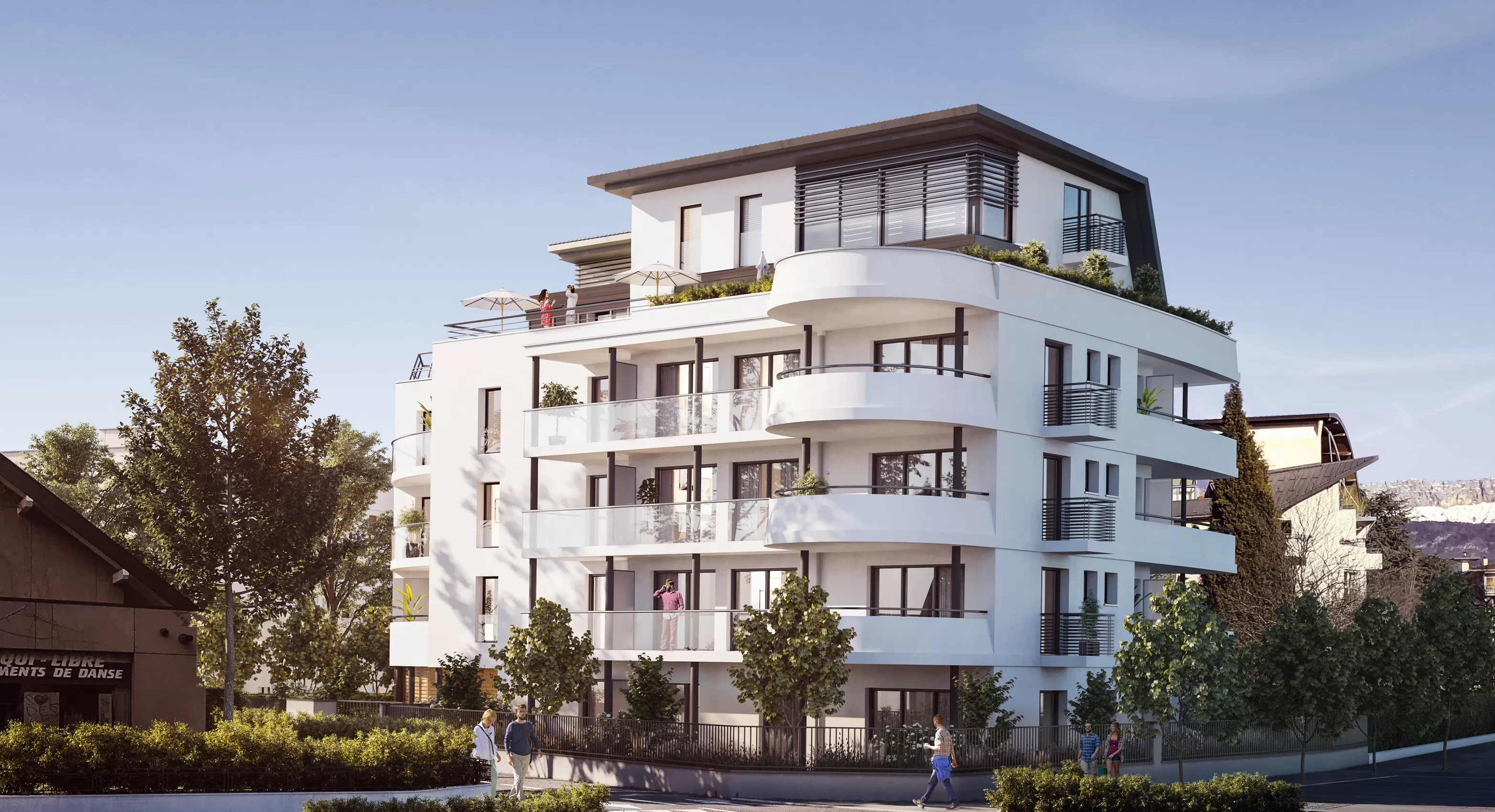 Septuor illustration batiment