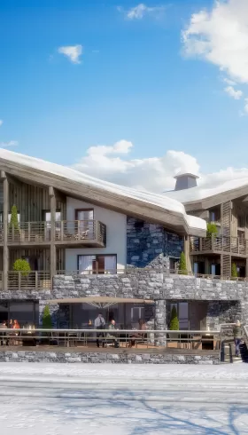 Stella illustration extérieur nuit 