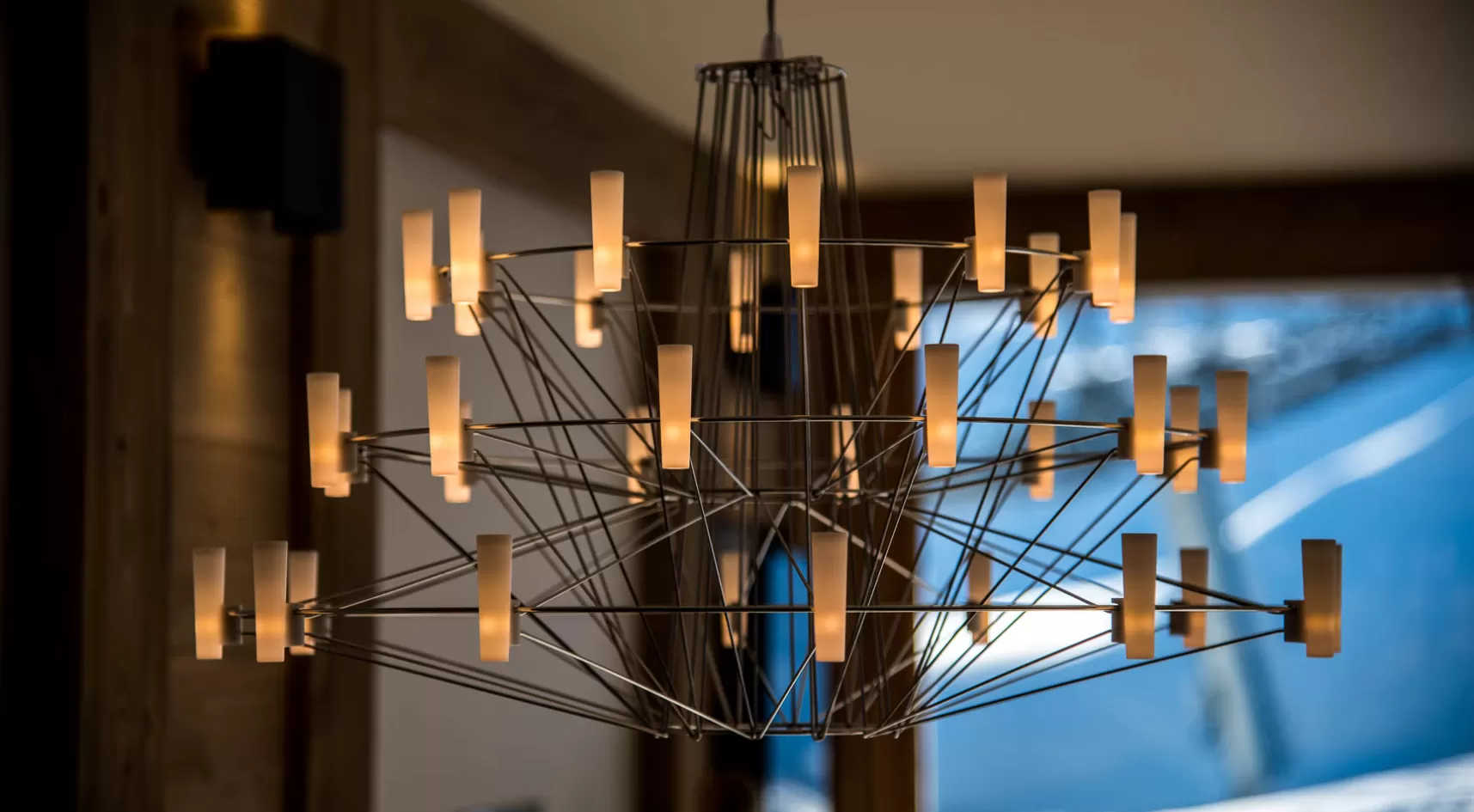 Photo lifestyle chalet luminaire